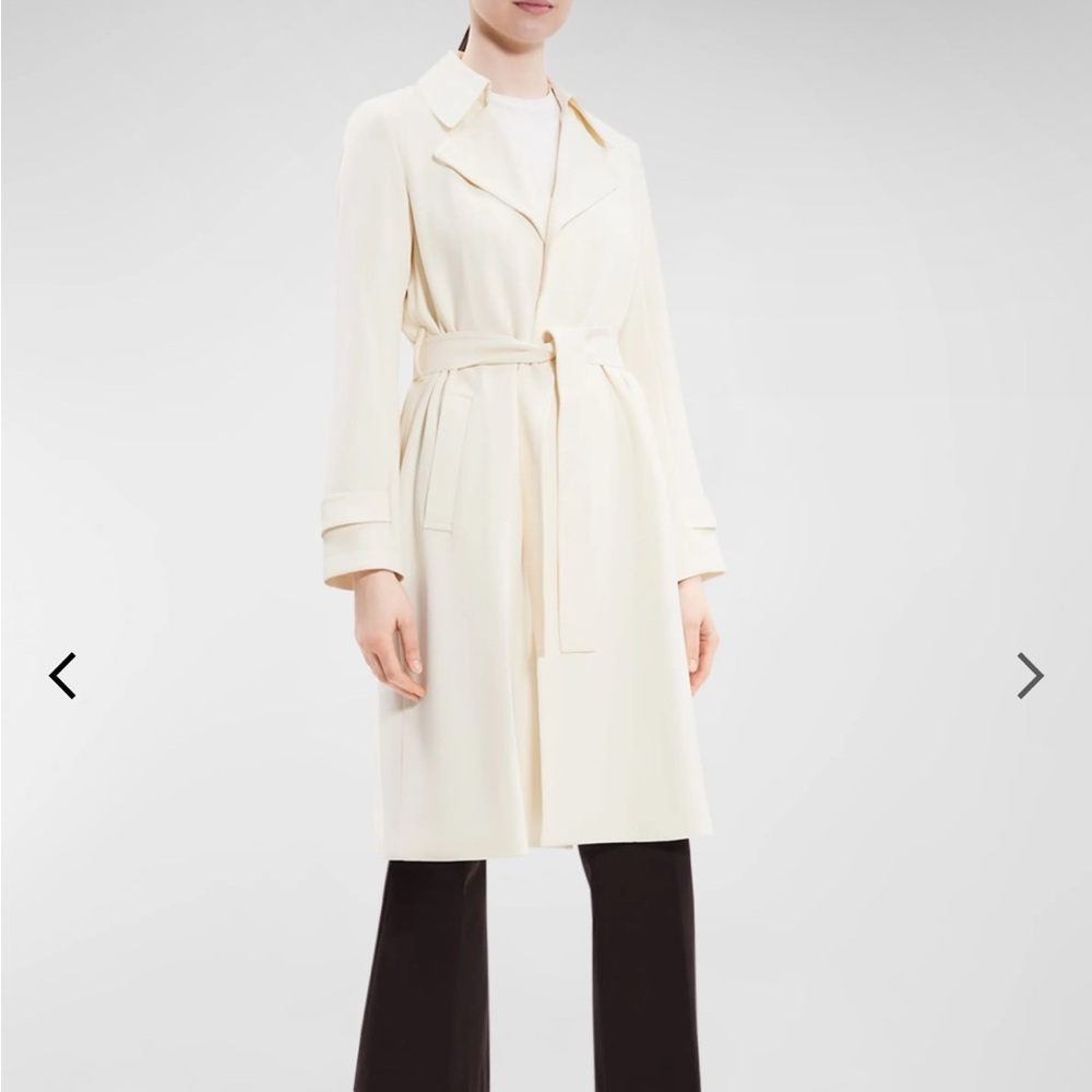 Theory rice oaklane trench coat jacket